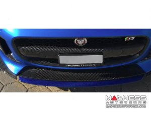 Jaguar F-TYPE Exterior Trim - Carbon Fiber -  Front Center Splitter Lip